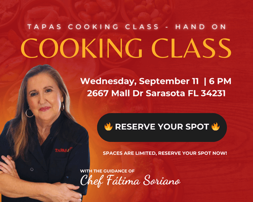 Cooking Class Tapas Taste Of Spain Sarasota Florida Mobile - Taste of Spain